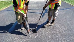 Driveway And Garage Apron Repair 