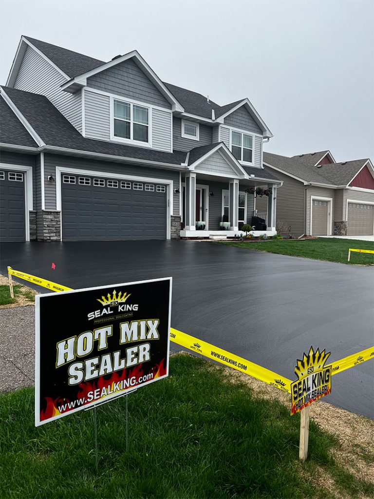 High Quality Sealcoating Services Near Me | Seal King Hot Mix Sealer