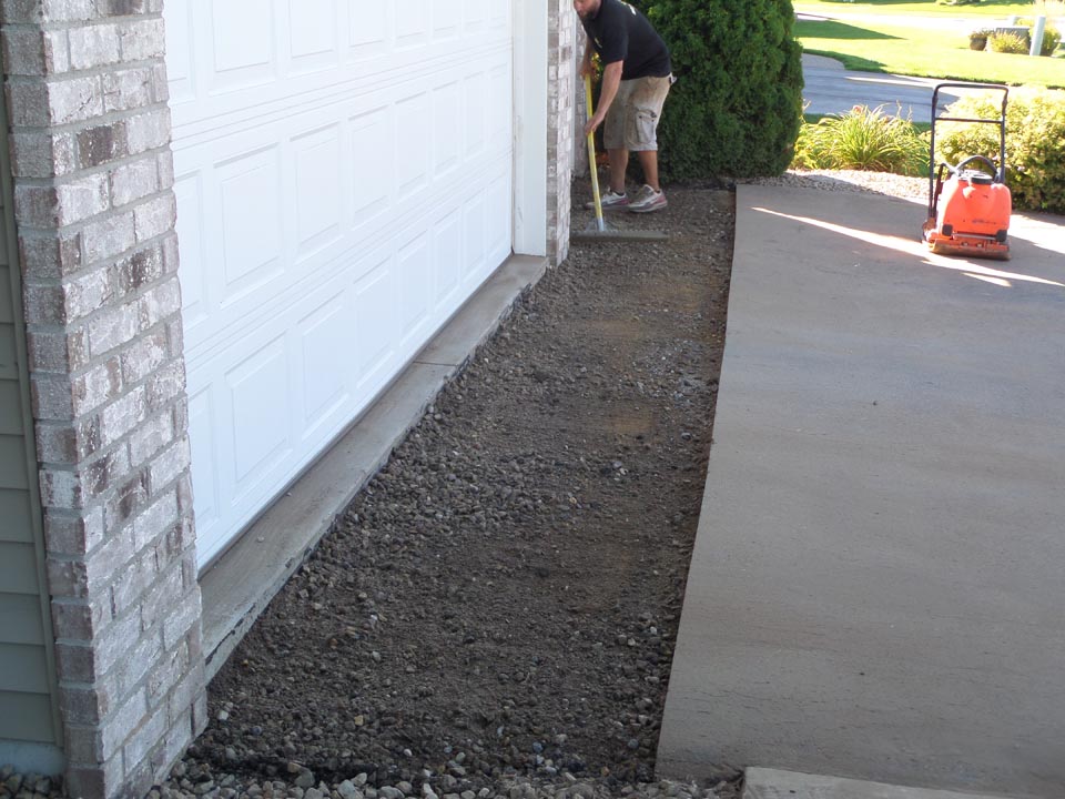 Level Out New Base Gravel Layer
